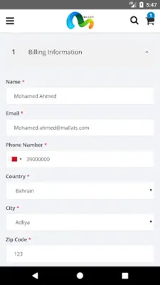 Mallats Online Shopping Marketplace android App screenshot 1